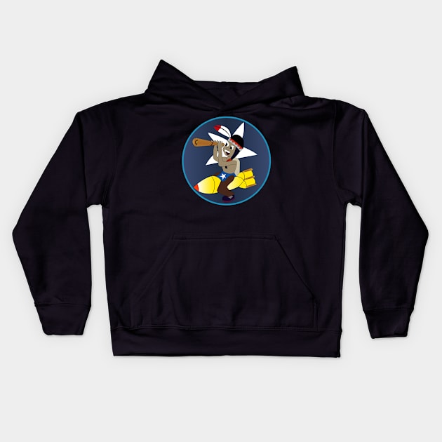 64th Bomb Squadron wo Txt X 300 Kids Hoodie by twix123844